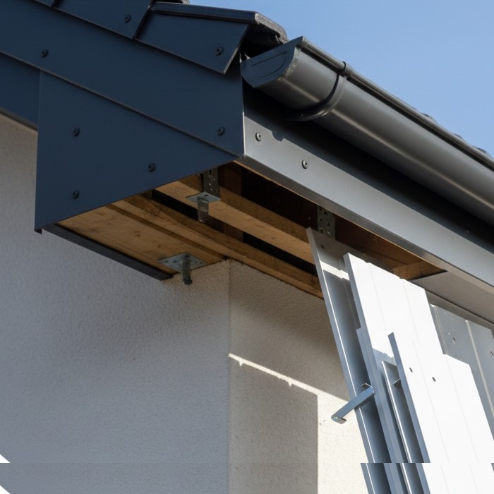 Wykonanie podbitki dachowej